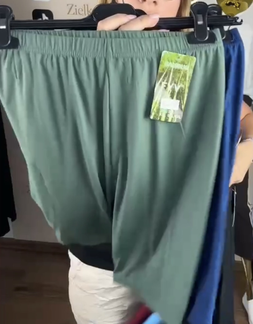Spodenki jednokolorowe, kolarki - 2xl - 2024 / 162 - zielone