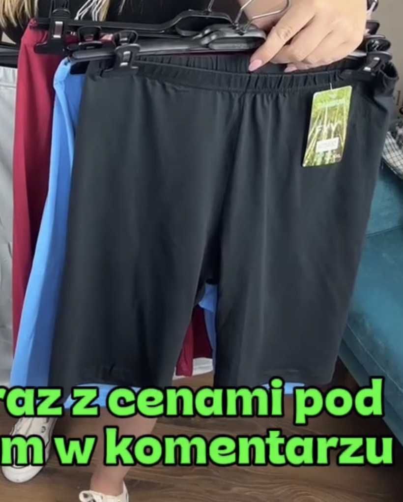 Spodenki jednokolorowe, kolarki - 2xl - 2024 / 162 - czarne