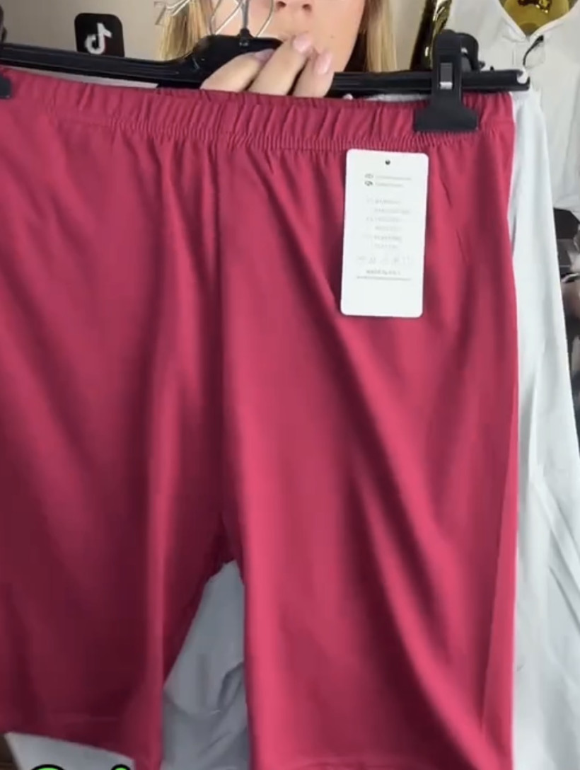 Spodenki jednokolorowe, kolarki - 3xl/4xl - 2024 / 162 - bordo