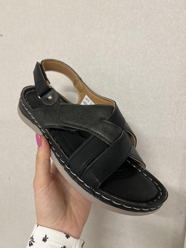 SABATINA 11 sandał dm-205 black czarny sandał 