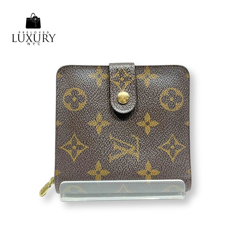 LOUIS VUITTON Compact Zip Bi-Fold Wallet
