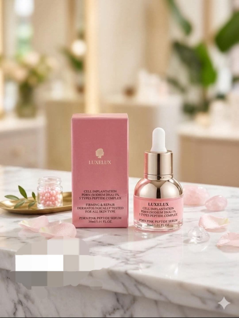 serum do twarzy z polinukleotydami (PDRN) i peptydami marki Luxelux