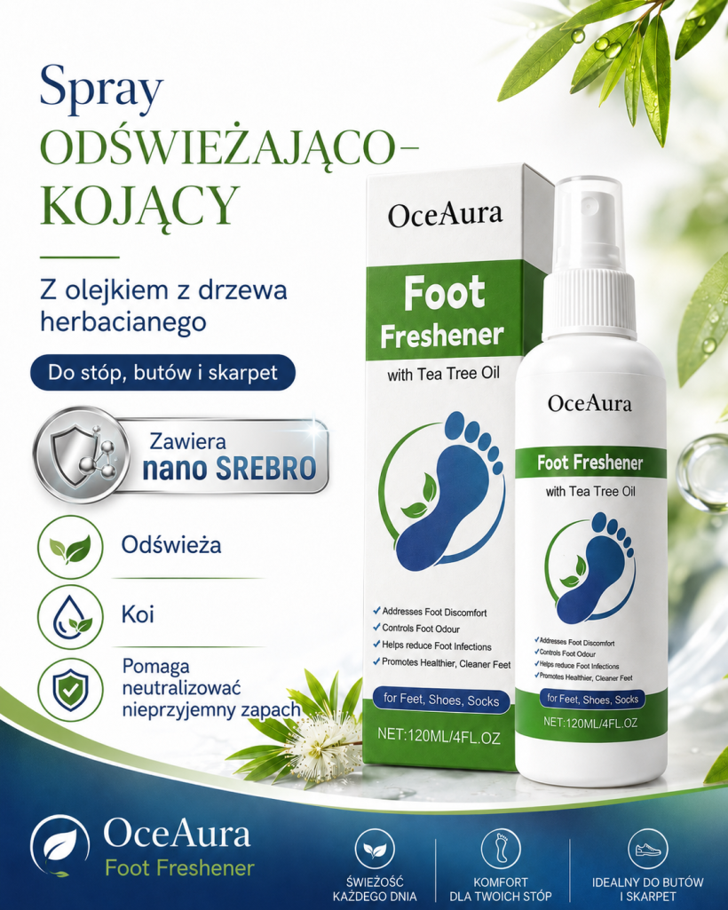 Spray ODŚWIEŻAJĄCY - FOOT FRESHNER