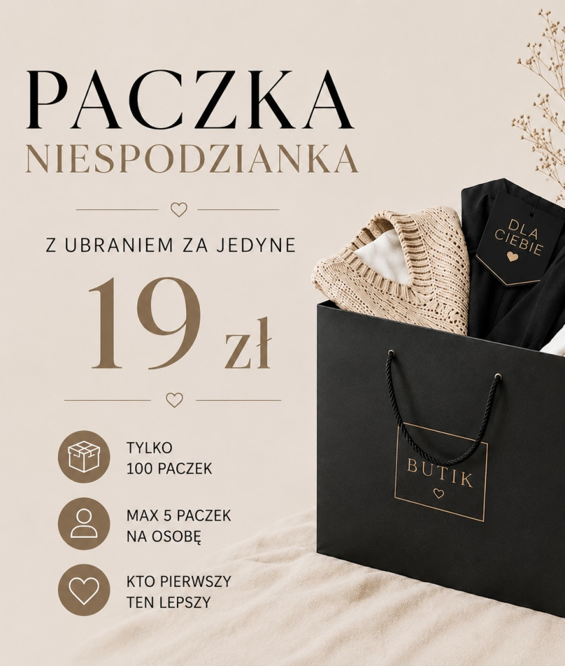Paczka niespodzianka OKAZJA 