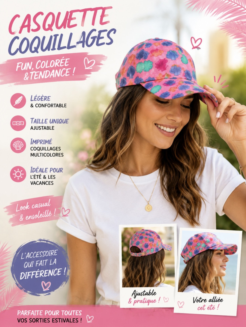 CASQUETTECOQUILLAGE