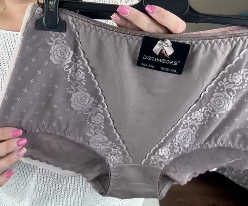 Majtki z koronką - 4xl - 436 - fango