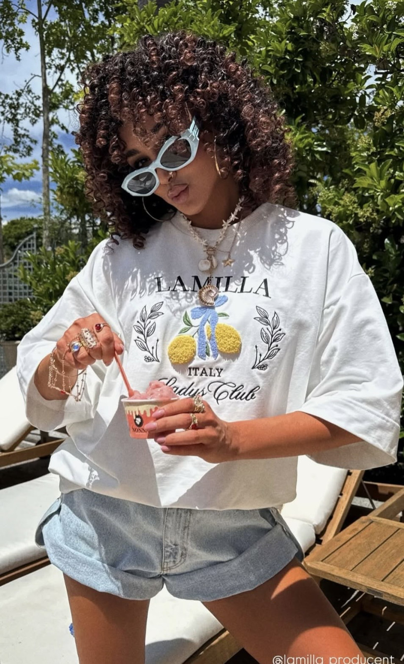 LA MILLA TSHIRT ITALY CYTRYNY