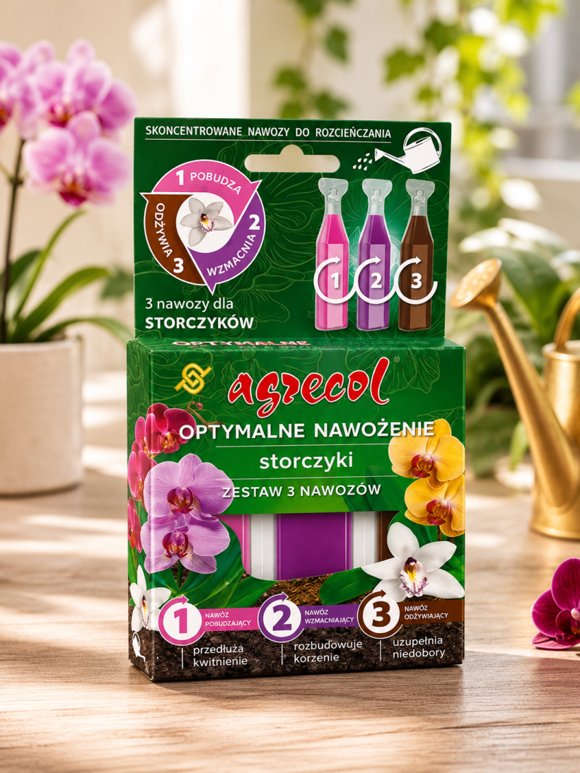 Agrecol Flower SPA – Kuracja dla storczyków 3x30 ml