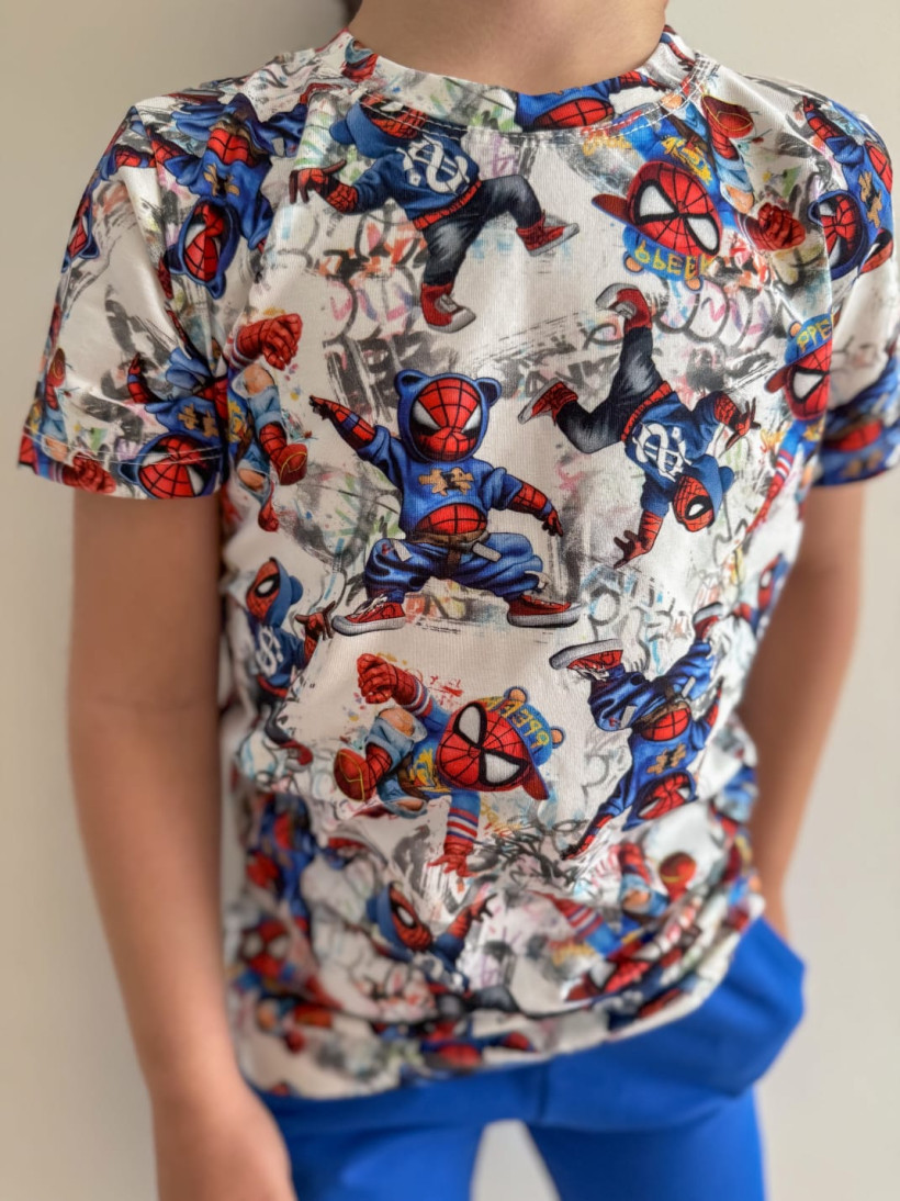 T-SHIRT SPIDERMAN BY O BABY