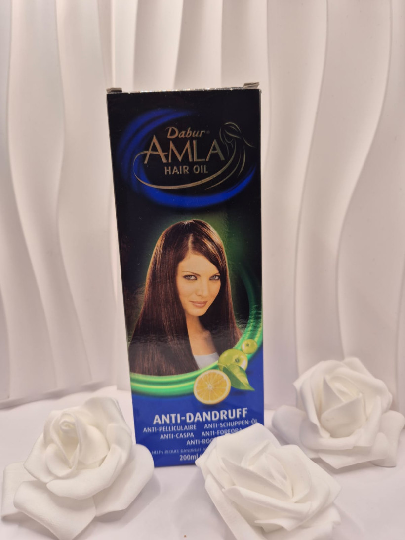 Olejek do włosów przeciwłupieżowy Amla Gold DABUR