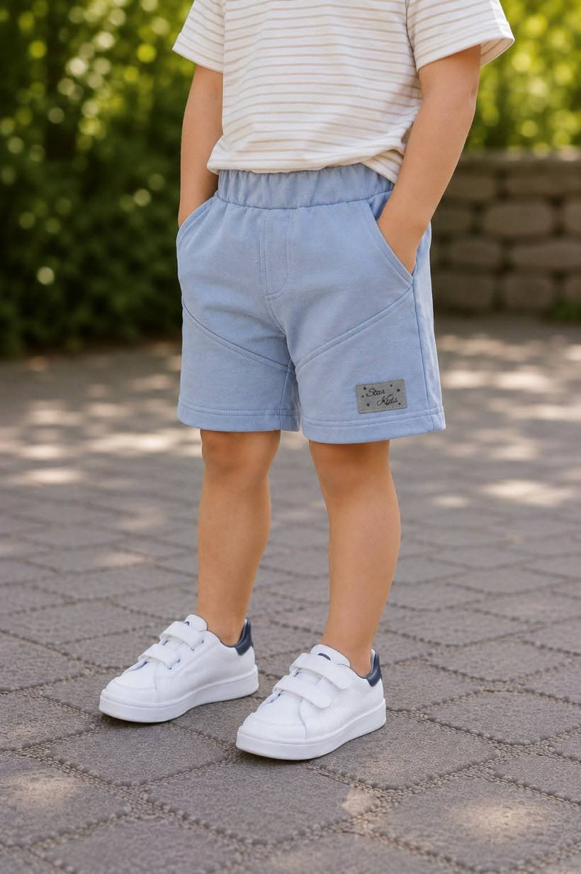 SZORTY NIEBIESKIE STAR KIDS