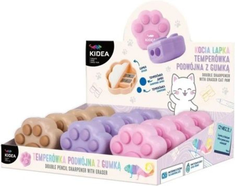 TEMPERÓWKA PODWÓJNA Z GUMKĄ KOCIA ŁAPKA