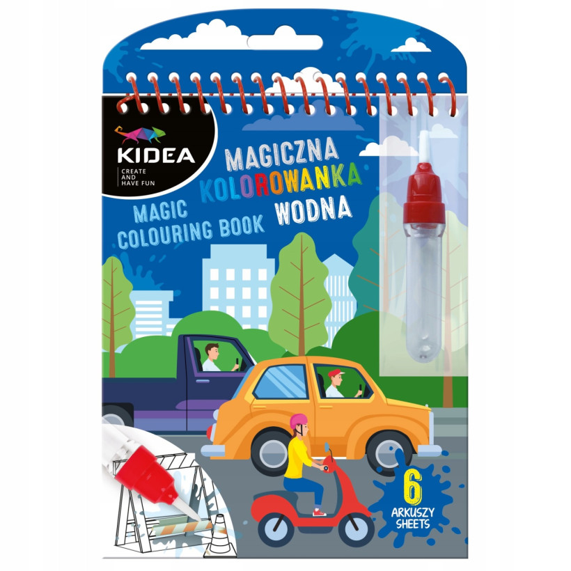 Magiczna Kolorowanka Pojazdy