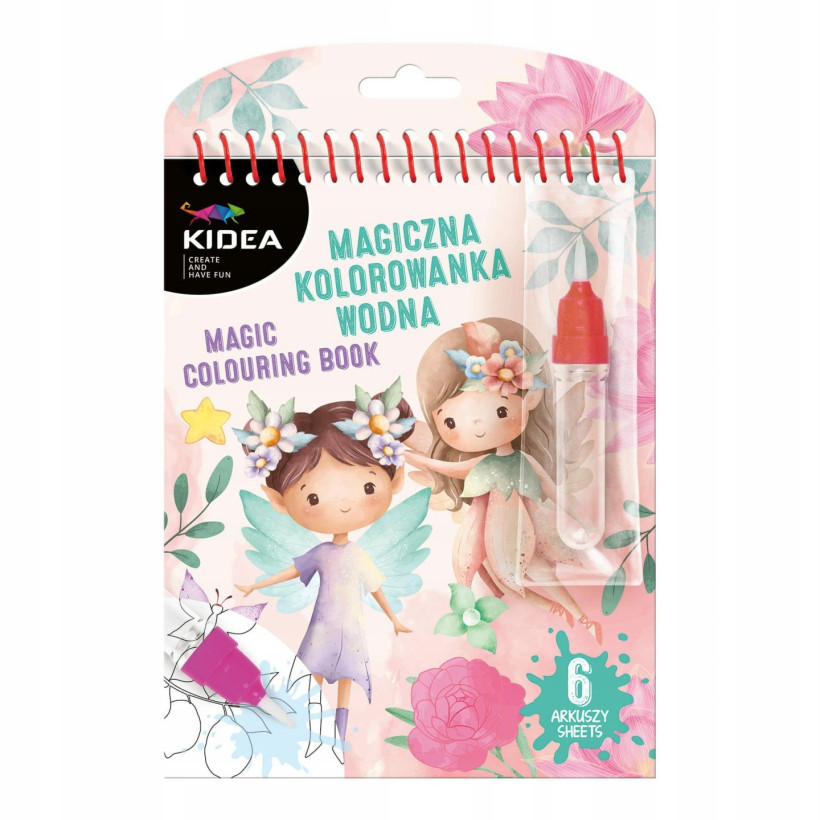 Magiczna Kolorowanka Wodna Księżniczki 