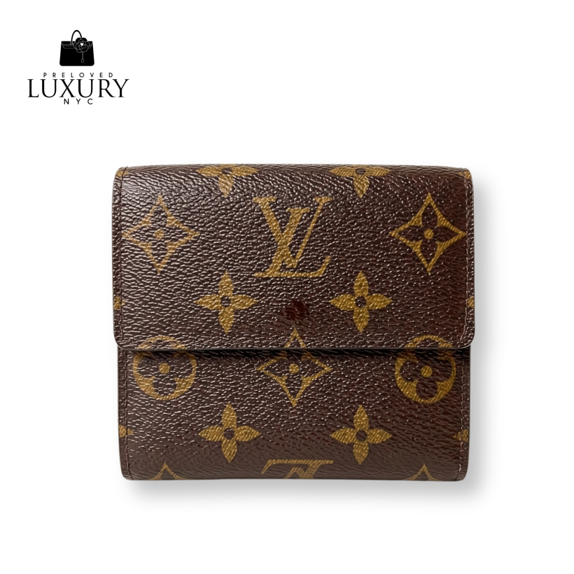 LOUIS VUITTON Mono Double Snap Wallet