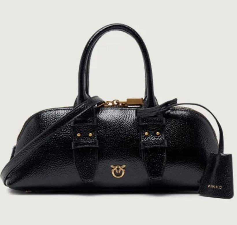 Torebka Pinko Bowling Bag Horizontal 105334 A2X6 czarna
