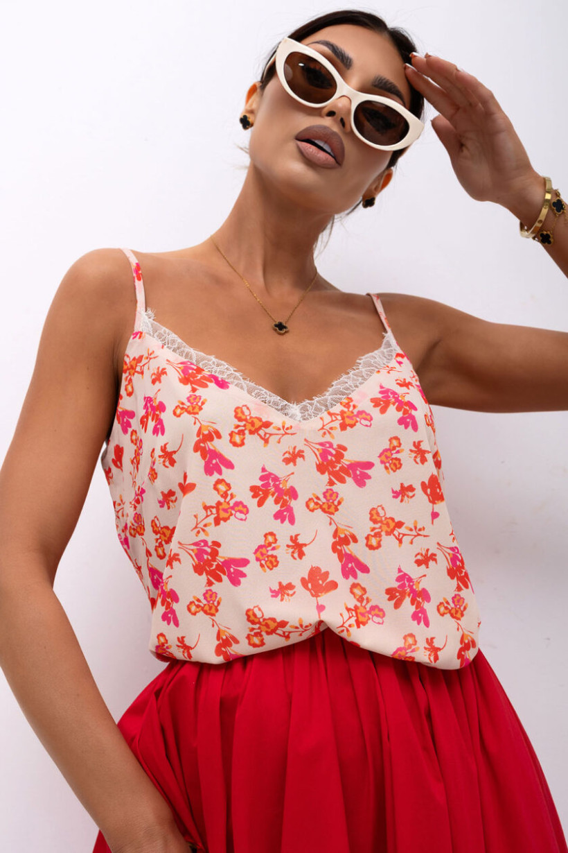 Top na ramiączkach Romance Miss City Official 