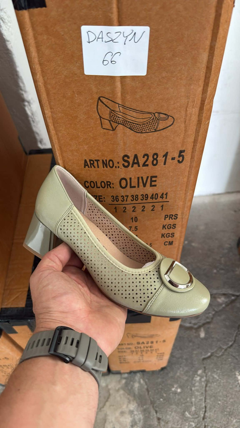 DASZYN 66 obcas daszyński sa281-5 olive