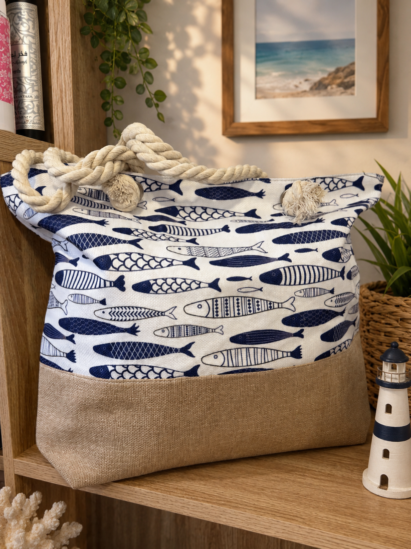sac de plage sardine 