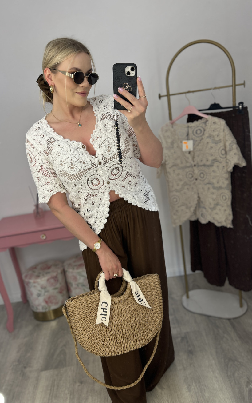 Koszula BOHO WHITE