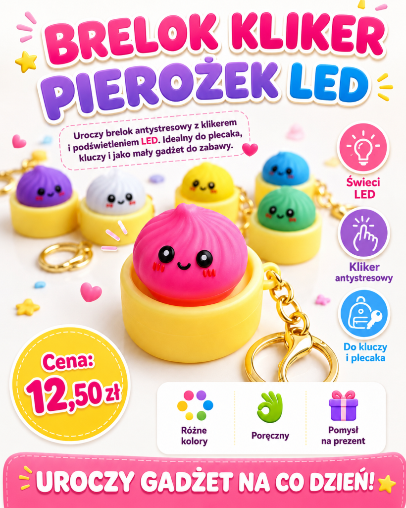 Brelok pierożek 
