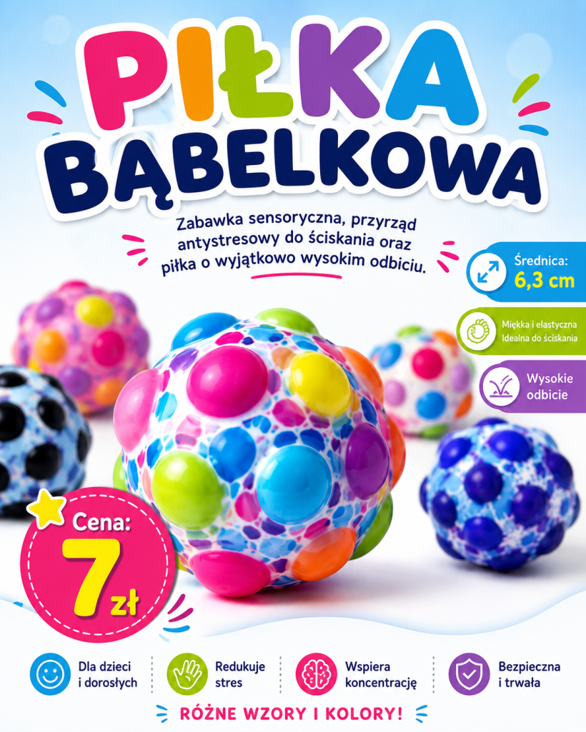 Kolorowa piłka