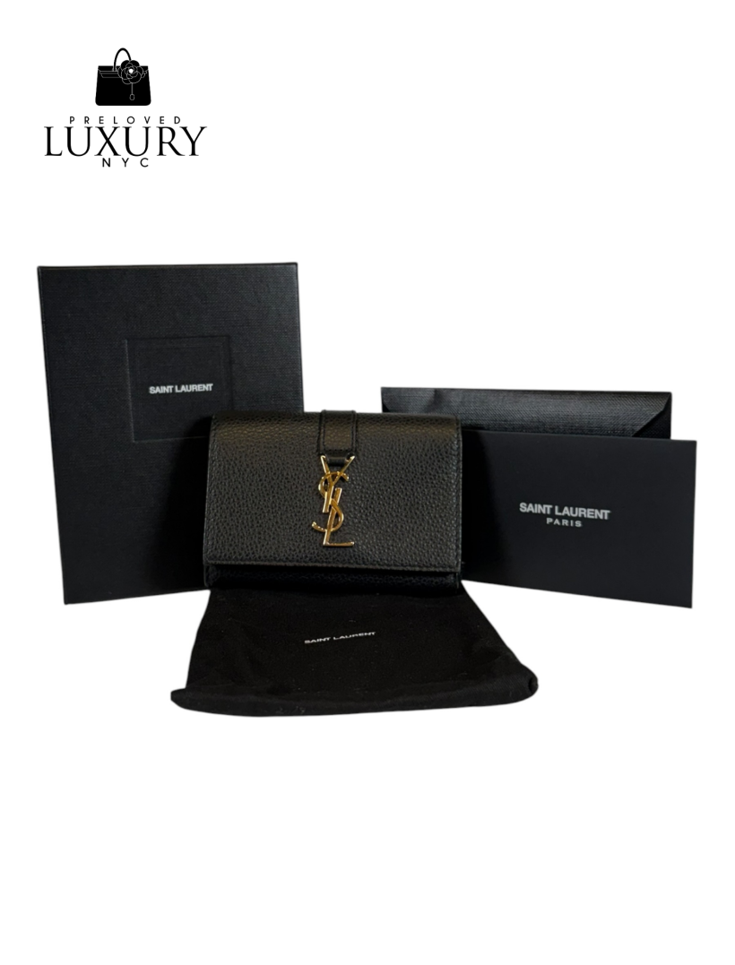 YVES SAINT LAURENT Calfskin 6-Key Case