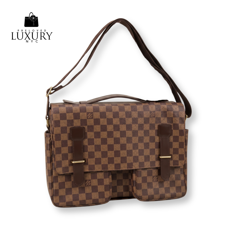 LOUIS VUITTON Damier Canvas Broadway Messenger Bag