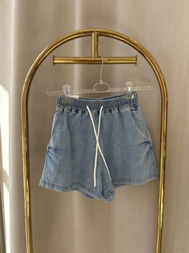 MAR SPODENKI JEANS SZNUREK 