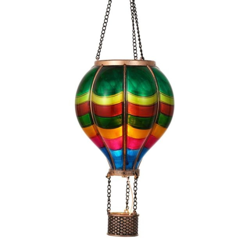 Lampa solarna w kstzałcie balonu do ogrodu