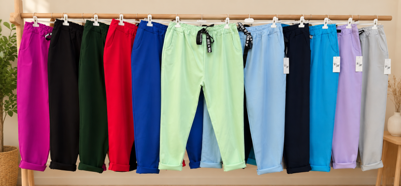 Spodnie guma Plus Size 46/60