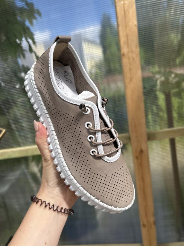 MODO 2 Taupe gumki białe Adidas 25153 vizone 