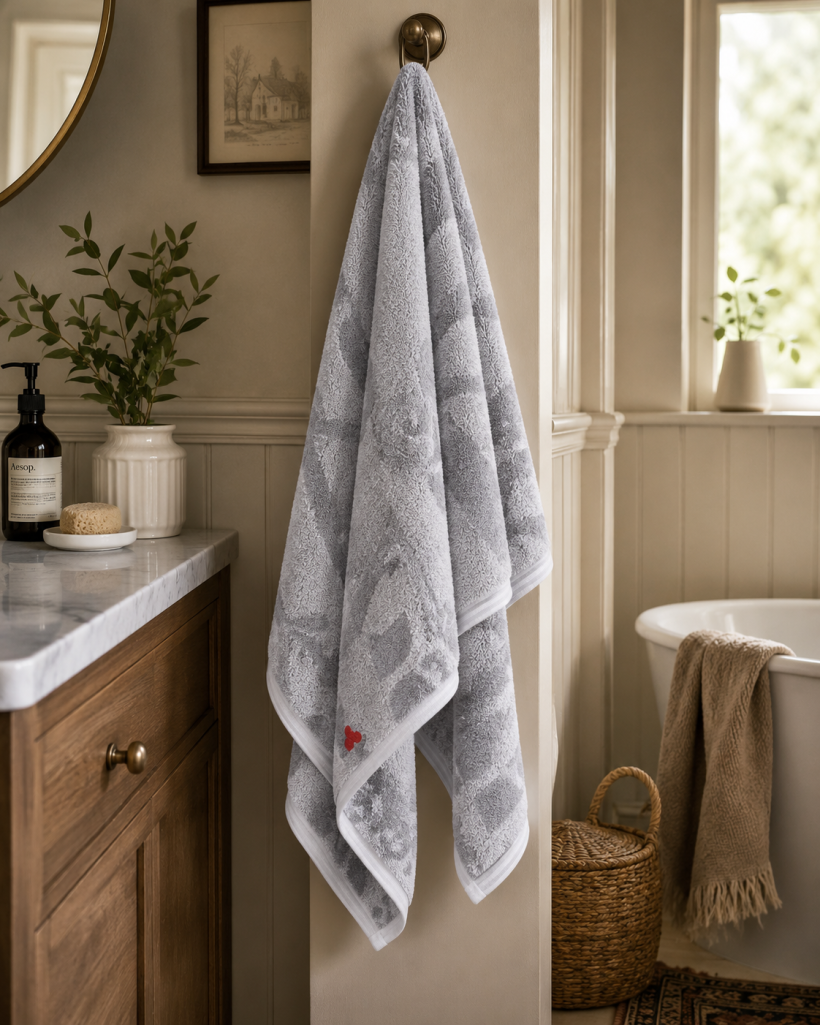 Ręcznik 70x140 cm bawełna 100% PJT 02 szary