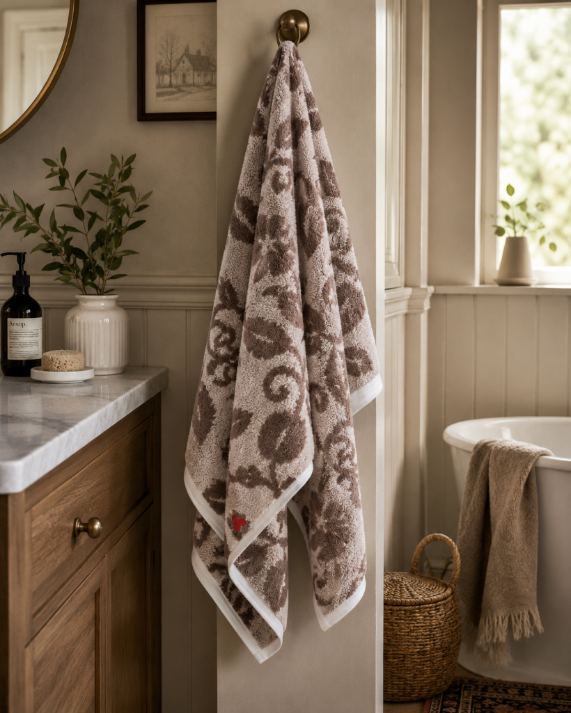 Ręcznik 50x100 cm bawełna 100% PJT 02 brązowy