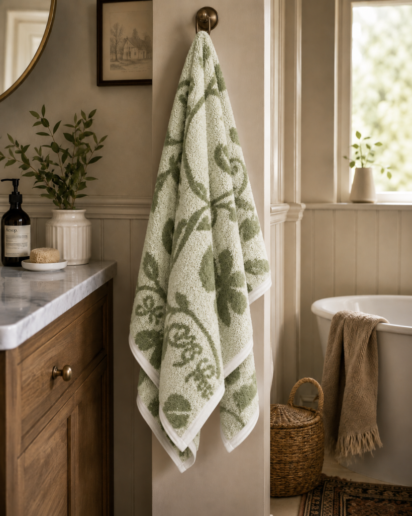 Ręcznik 50x100 cm bawełna 100% PJT 02 oliwkowy