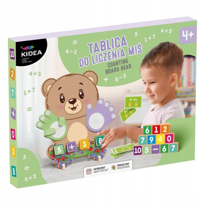 Tablica do liczenia miś-dea