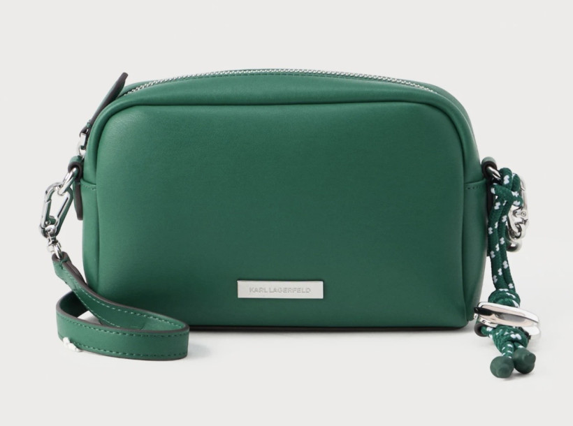 Torebka Karl Lagerfeld Camera Bag zielona
