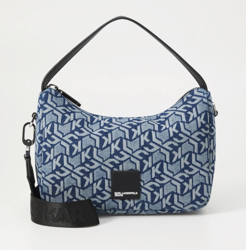 Torebka Karl Lagerfeld jeans niebieska