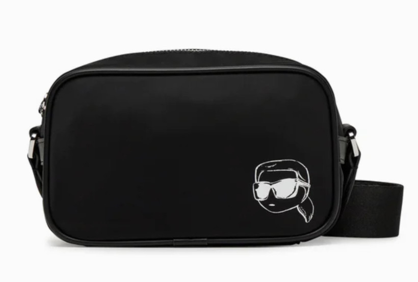 Torebka Karl Lagerfeld Ikonik Nylon czarna