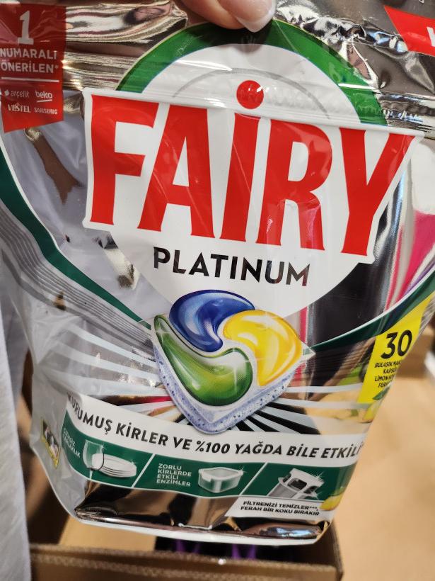 fairy platinum kapsułki do zmywarki 30 szt 