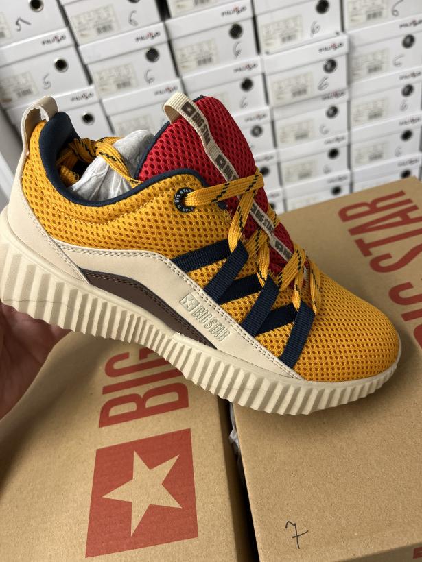 Big 7 adidas siatkowany pomaranczowy Big Star KK274061