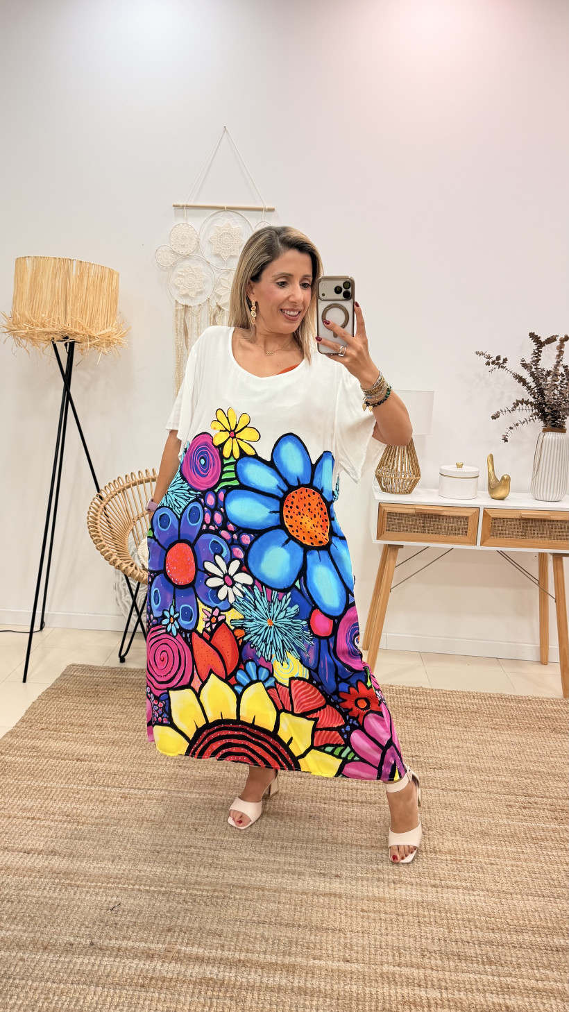 VESTIDO FLY FLORES 