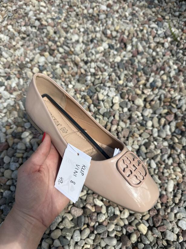 Vini 8 balerina vinceza yqe25-17377 beige beżowa balerina 