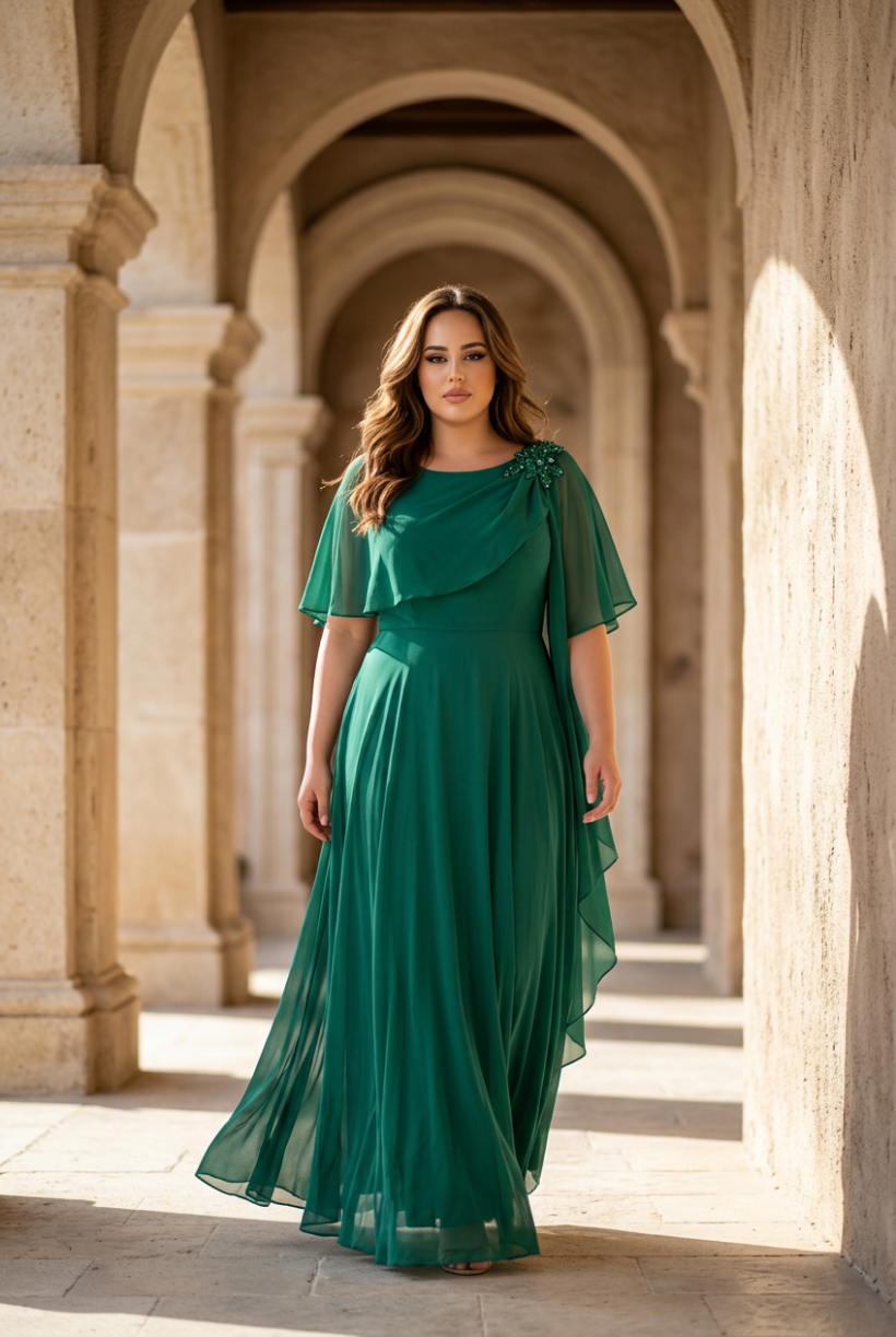 VESTIDO BORDADO OMBRO ESQUERDO