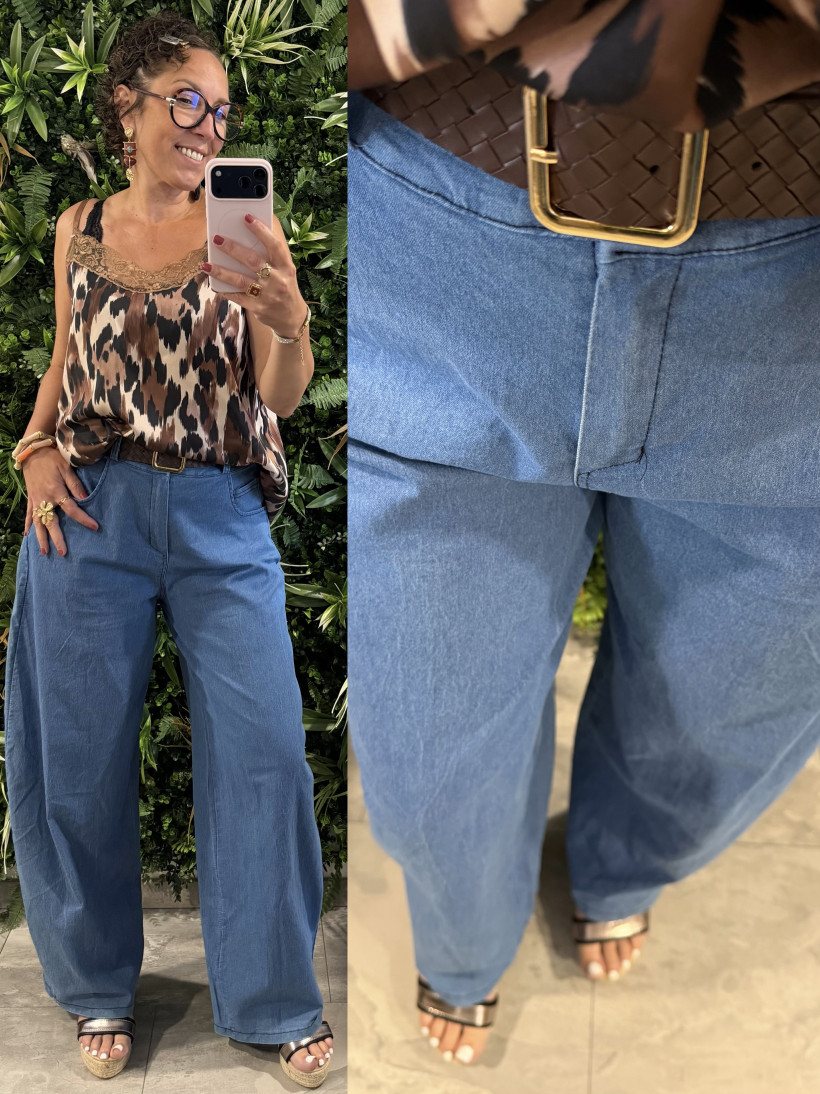jeans + ceinture 