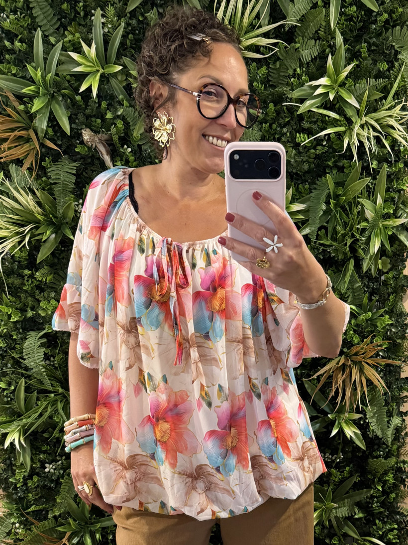 tunique floral 