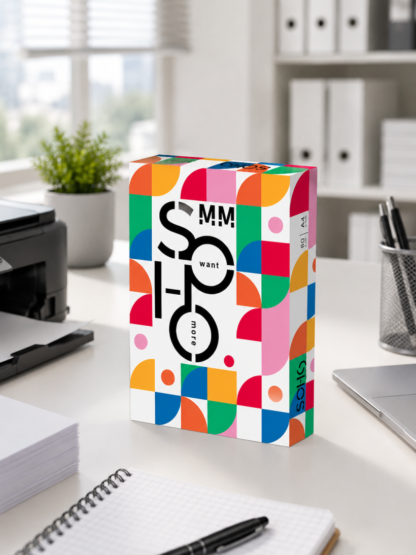 SOHO A4 80 g/m² – Papier biurowy 500 arkuszy