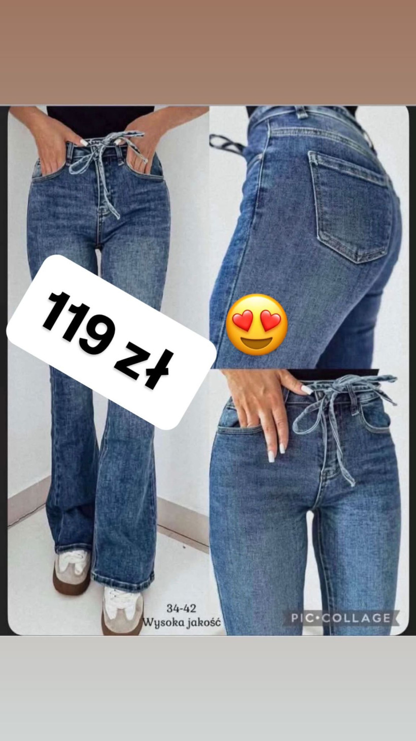 Dzwony jeans
