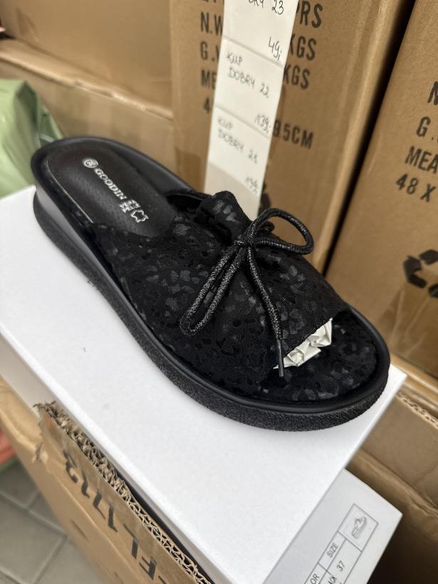 LACZEK 7 goodin laczek kokarda korytko czarny GD-FL1713 all black