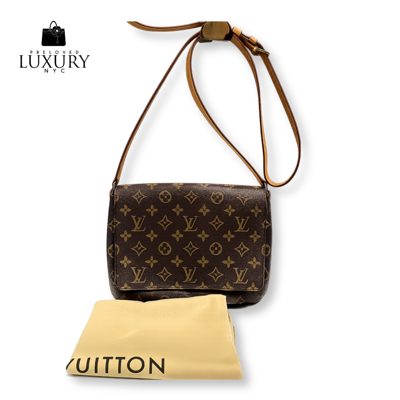 LOUIS VUITTON Monogram Musette Tango Long Strap Shoulder Bag